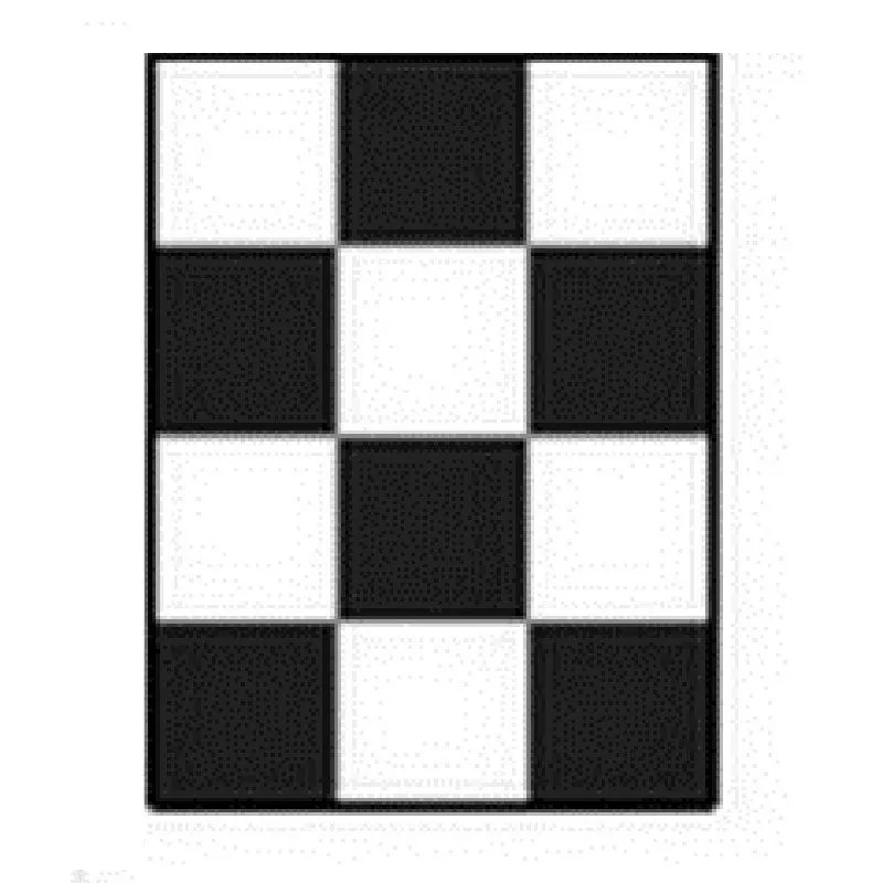 Шахматная доска для определения укрывистости 180х225 мм(10шт.)